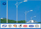 IP 65 Verlichtingsarmature 20 W - 400 W Lampvermogen 10M Kegelvormige straatverlichting Stalen paal